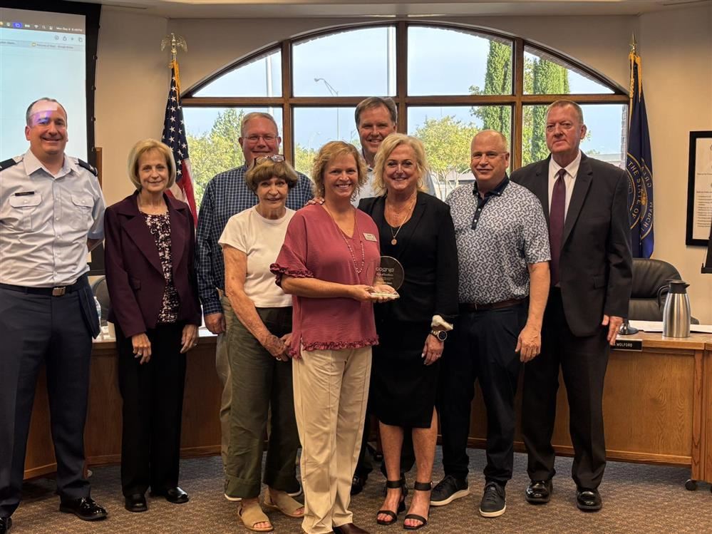  BPS Board of Education presented award